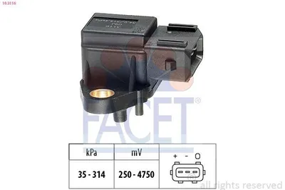 Produktbild von FACET Luftdrucksensor Höhenanpassung 10.3116 für BMW 3 Touring (E91)