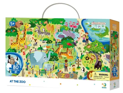 Produktbild von DoDo Puzzle - Im ZOO 80 Teile