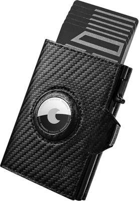Produktbild von DODENSHA Herren RFID Slim Wallet mit Münzfach aus italienischem Leder