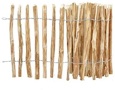Produktbild von Holzschafzaun 90 cm hoch - 5 m für Gartenumrandung