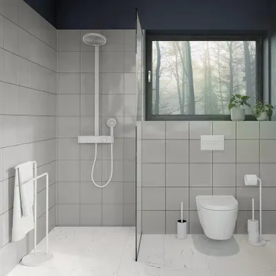Produktbild von Smedbo Toilettenpapierhalter/Reservepapierhalter. Standmodell. BX1230