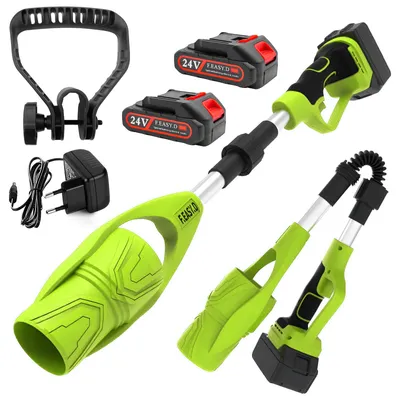 Obrázek produktu pro 21V akumulátorový foukač listí - 3000mAh akumulátor, rychlost větru 63 m/s, skládací a lehký