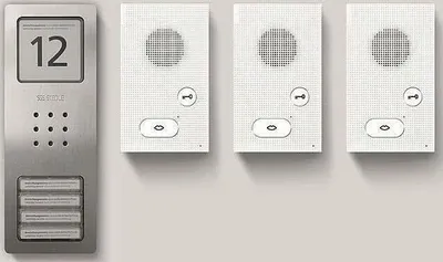 Image de Set audio CAB 850-3 E/W Basic acier inoxydable brossé (210008744-00)