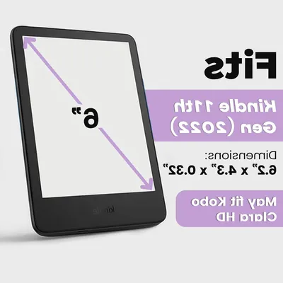 Productafbeelding van Strapsicle Transparant hoesje voor Kindle 11e generatie (2022) - Transparante siliconen beschermhoes voor Kindle-apparaten - verbeterde bescherming en perfecte pasvorm