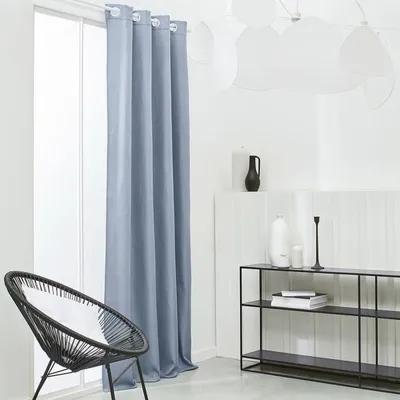Productafbeelding van Perdea, vandaag, thermische isolatie, polyester, denim, 140x240 cm