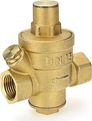 Immagine prodotto di Valvola di riduzione della pressione dello scaldabagno regolabile in ottone TMOK 1/2" 3/4" 1" 1-1/4" 1-1/2" 2" Regolatore di pressione della valvola di sicurezza - 1 pollice