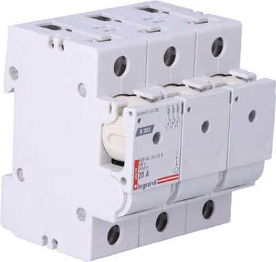 Produktbild von Sicherungslasttrennschalter R 303 20 A 3P