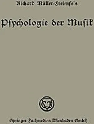 Produktbild von Psychologie der Musik