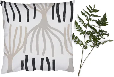 Produktbild von MuchoWow® Zierkissen Sofakissen Wohnzimmer Dekokissen 45x45 cm Linie - Pastell - Abstrakt - Muster - Schlafpolster - Polster für das Sofa