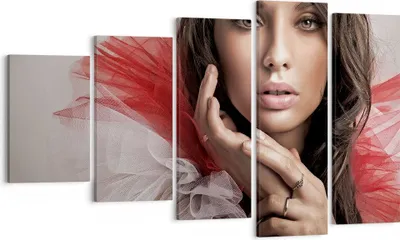 Produktbild von Bild auf Leinwand - Leinwandbild - Schönheit kleid mode modell - 100x60cm - Wand Bild - Wanddeko - Leinwanddruck - Bilder - Kunstdruck - Wanddekoration - Leinwand bilder - Wandkunst - EG100x60-2137