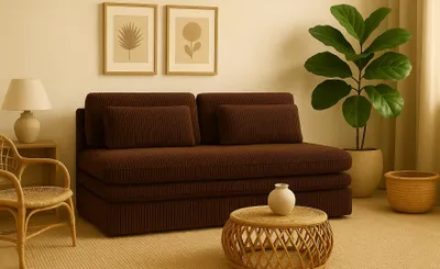 Produktbild von Kaiser Möbel Schlafsofa mit bettkasten OLIA, stoff Poso, Braun