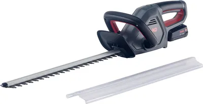 Produktbild von AL-KO Akku-Heckenschere HT 1845, 18 V Li-Ion (Akku und Ladegerät im Lieferumfang) , 45 cm Schnittlänge, max. Schnittstärke 15 mm, Hubzahl 2600 pro Minute, diamantgeschliffenes Messer