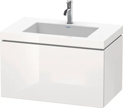 Produktbild von Duravit Duravit Waschtischunterbau L-CUBE WT Vero Air 500x800x480mm 1 HL we hgl