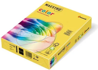 Produktbild von Mondi Maestro Color kanariengelb 80g/m² DIN-A4 - 500 Blatt CY39