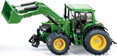 Image de Siku Tracteur JOHN DEERE blau/silber ; 3652