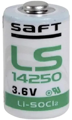 Immagine prodotto di Saft 30/28020-00 Batteria Al Litio Saft 1/2 AA 3,6V LS14250 Scarica 35 mA