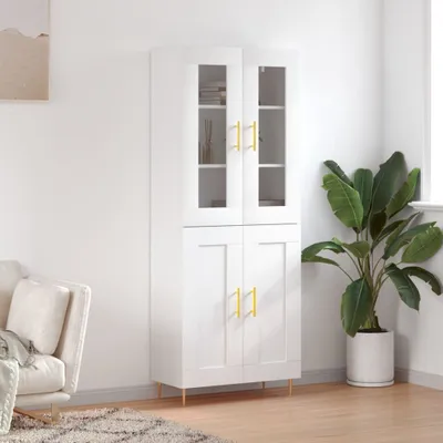Produktbild von Stabli Möbel Highboard Weiß 69,5x34x180 cm Holzwerkstoff CC8708206