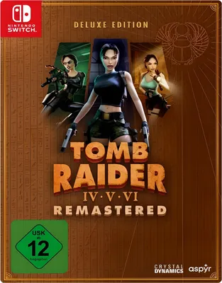 Produktbild von Tomb Raider IV-IV Remastered Starring Lara Croft Deluxe Edition - Switch