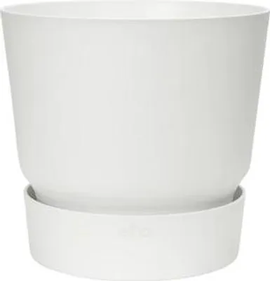 Zdjęcie produktu dla Doniczka Greenville, biala - srednica 24cm x wysokosc 23cm - doniczka do wnetrz