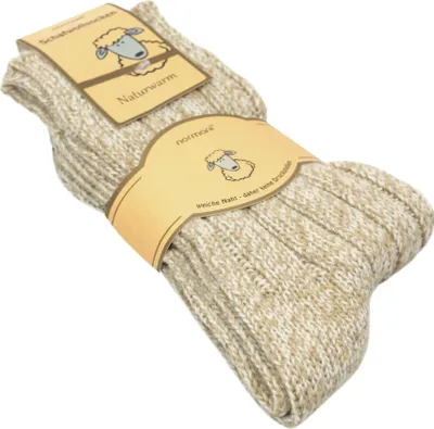 Produktbild von normani 2 Paar Norwegersocken aus Schafwolle