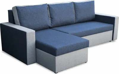 Produktbild von Ecksofa mit Schlaffunktion Home (Marineblau Grau)