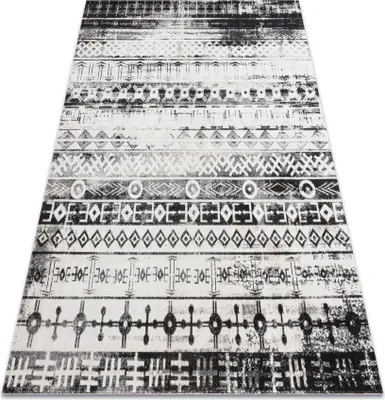 Produktbild von Modern Teppich MUNDO E0592 ethnisch Outdoor beige / schwarz beige 120x170 cm