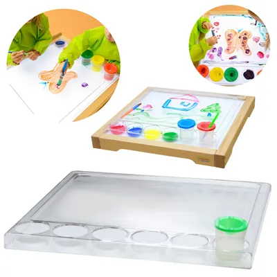 Produktbild von Masterkidz Montessori Quadratisches Maltablett