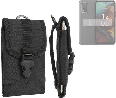 Produktbild von K-S-Trade Holster Handy Hülle kompatibel mit Nokia XR21 Holster Handytasche Gürtel Tasche Schutz Hülle Robust Outdoor schwarz