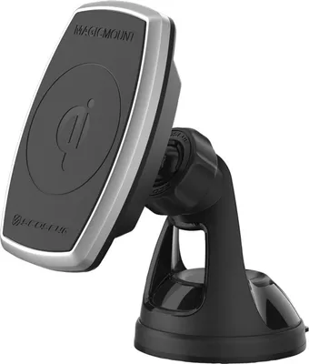 Obrázek produktu pro Scosche MagicMount Pro Qi magnetický držák s bezdrátovým nabíjením na sklo či palubní desku 10W