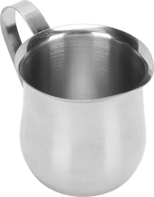 Zdjęcie produktu dla Dzbanek do spieniania mleka ze stali nierdzewnej Ergonomiczny dzbanek do kawy 5oz