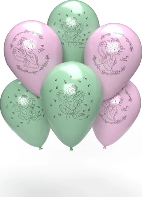Produktbild von Prinzessin Lillifee Latexballons Set 25 cm, 10 Stk. Prinzessinen-Geburtstag