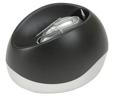 Image de ALBA Distributeur d'agrafes "CLIPO" en plastique gris / noir
