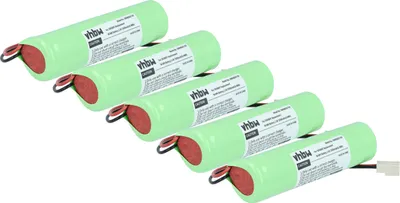 Produktbild von vhbw 5x Akku Ersatz für NOVIPro 3000BAT, 880BAT für Lasermessgerät, Messgerät (3500 mAh, 2,4 V, NiMH)