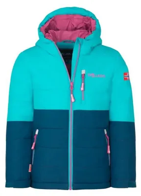 Produktbild von Trollkids Hemsedal Xt Jacke Grün,Blau 140 cm Kinder Grün,Blau 140 cm