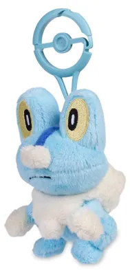 Produktbild von Pokémon Center Froxy (Froakie) Abenteuer-Partner Plüsch-Schlüsselanhänger