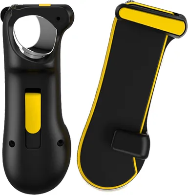 Produktbild von 1 Paar Rx12 Game Joystick Schnelle Reaktion Hochstärke präzise Auxiliary Tablet Gaming Controller -Taste für iOS-Gelb