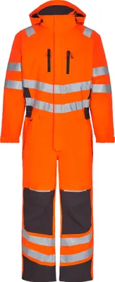 Produktbild von F. Engel Safety Winteroverall, Orange/Anthrazit Grau, Gr. 2XL