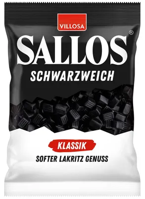 Immagine prodotto di Sallos black soft classic liquirizia morbida adatta ai vegetariani 200g