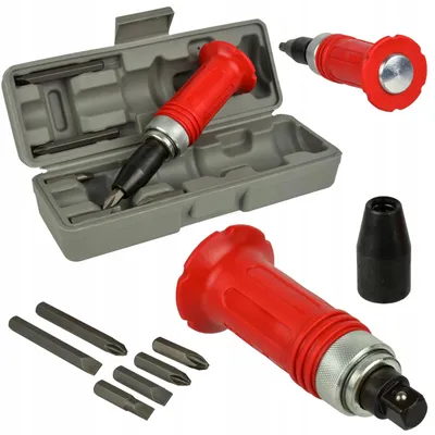 Produktbild von 1/2"-Schlagschrauber mit Bits, 6-teiliges Set, S10870