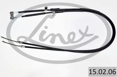 Obrázek produktu pro Lanko Ruční Brzdy Ford Zadní Ka 03- Levé/Pravé Kompletní