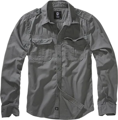 Image de Brandit Chemise à manches longues pour hommes Vintage