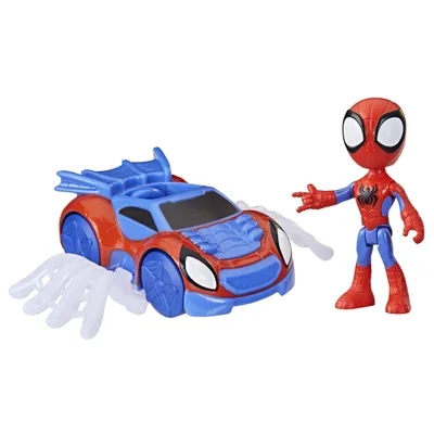 Produktbild von Spidey und seine Superfreunde - Figuren- und Fahrzeugset