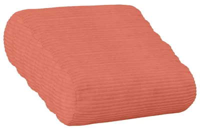 Obrázok produktu pre vidaXL Vankúšový poťah, 6 ks, HEERLEN, červeno-oranžová farba, priemer 15 x 40 cm, materiál: cord