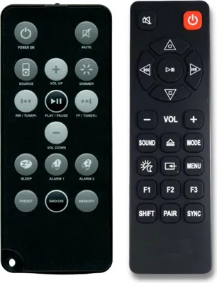 Produktbild von Ersatz Fernbedienung passend für Teufel ITEUFEL DOCK