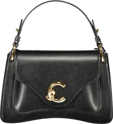 Produktbild von Elegante Schwarze Damenhandtasche mit Abnehmbarem Schultergurt