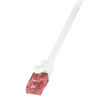 Immagine prodotto di LogiLink Cavo patch CAT 6 U/UTP PrimeLine bianco 3 m