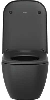 Produktbild von Duravit WC-Sitz Happy D.2 mit SoftClose Scharniere Edelstahl, mit Absenkautomatik, 0064591300