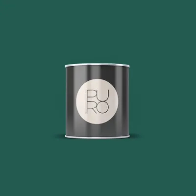 Produktbild von Wandfarbe Grün | PURO Precious Green | Exklusive Innendispersion Hohe Farbintensität | 5 Liter