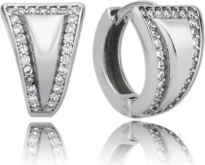 Produktbild von Balia Creolen 1,3cm Silber 925 weiß, silber Damen Schmuck BAO0015SW