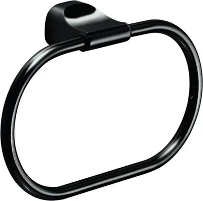Produktbild von Amalfi Handtuchhalterring Mattschwarz